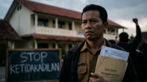 Guru Jombang Dipecat Yogi Susilo Melawan